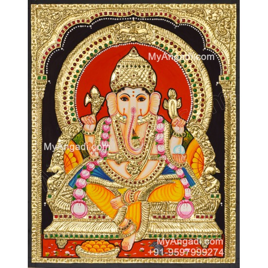 Ganapathi Tanjore Paintings