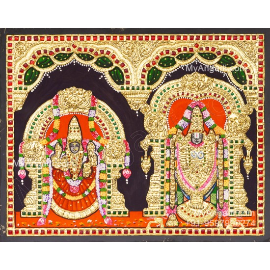 Balaji Thayar Tanjore Painting