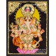 Kan Drishti Ganesha Tanjore Painting