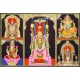 5 Panel  Tanjore Painting