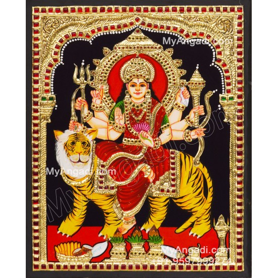 Durgai Tanjore Painting