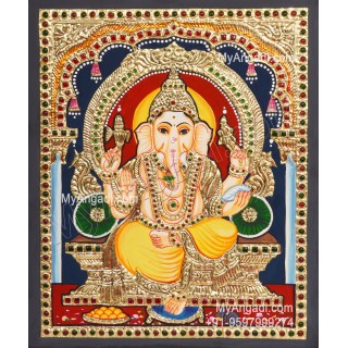 Ganapathi Tanjore Paintings