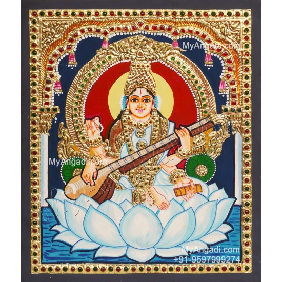 Saraswathi Tanjore Paintings