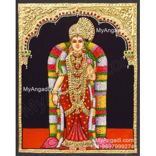 Andal Tanjore Painting