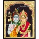 Shivan Parvathi devi Tanjore Painting