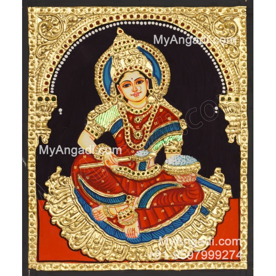 Annalakshmi Tanjore Painting