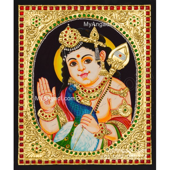 Murugar Tanjore Painting