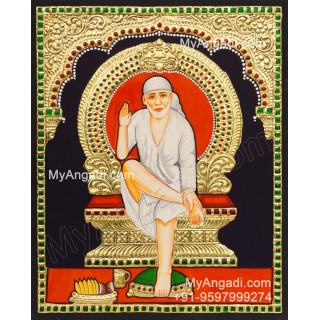 Sai Baba Tanjore Painting