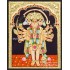 Panchamuga Hanuman Tanjore Painting