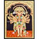 Panchamuga Hanuman Tanjore Painting