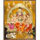 Shivan Family Tanjore Painting