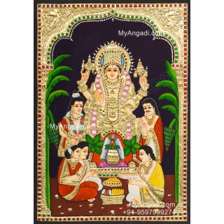 Sathyanarayana Tanjore Painting