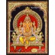 Ganesha 3d Embossed Tanjore Painting