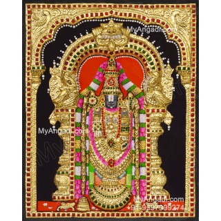 Balaji 3d Tanjore Painting