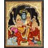 Shiva Family Tanjore Painting - Shiva Parivar