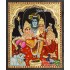 Shiva Family Tanjore Painting - Shiva Parivar