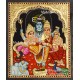 Shiva Family Tanjore Painting - Shiva Parivar