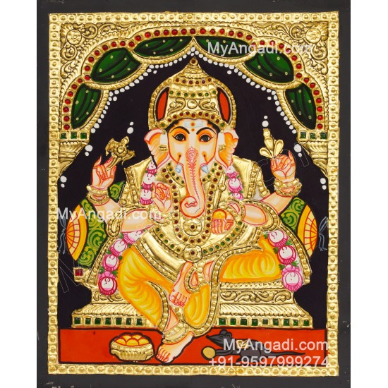 Ganesha Tanjore Paintings