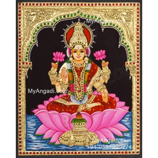 Mahalakshmi Tanjore Painting