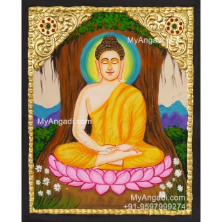 Buddha Tanjore Painting