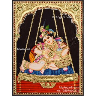 Krishna Tanjore Painting