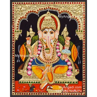 Ganesha Tanjore Paintings