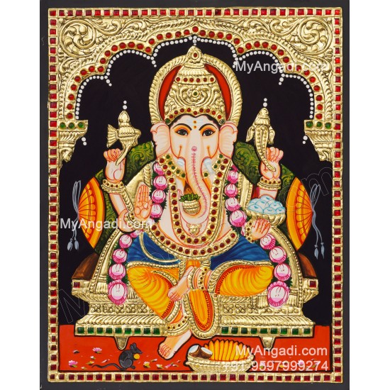 Ganesha Tanjore Paintings