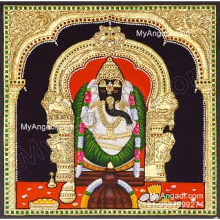 Eechanari Vinayagar Tanjore Painting