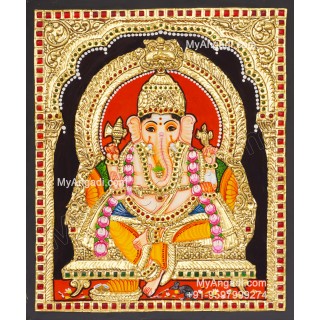 Ganapathi Tanjore Paintings