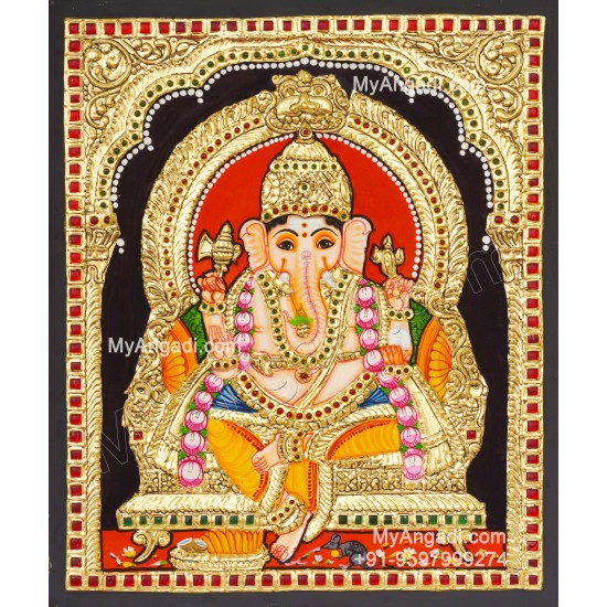 Ganapathi Tanjore Paintings