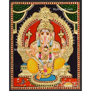 Ganesha Tanjore Paintings