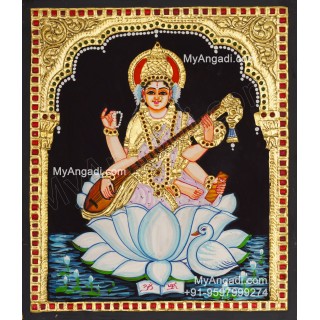 Saraswathi Tanjore Paintings