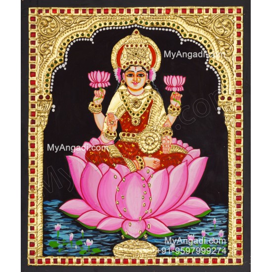 Lakshmi Devi Tanjore Paintings