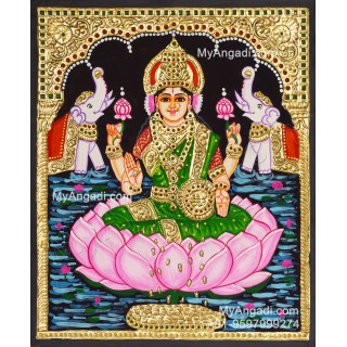 Gajalakshmi Tanjore Paintings