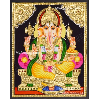 Ganapathi Tanjore Paintings