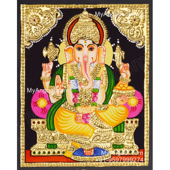 Ganapathi Tanjore Paintings