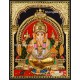 Ganesha 3d Tanjore Painting