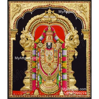 Balaji 3d Tanjore Painting