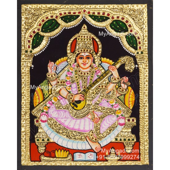 Saraswathi Tanjore Paintings