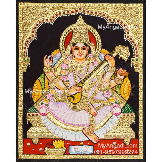 Saraswathi Tanjore Paintings