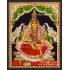 Gajalakshmi 3d Embossed Tanjore Painting