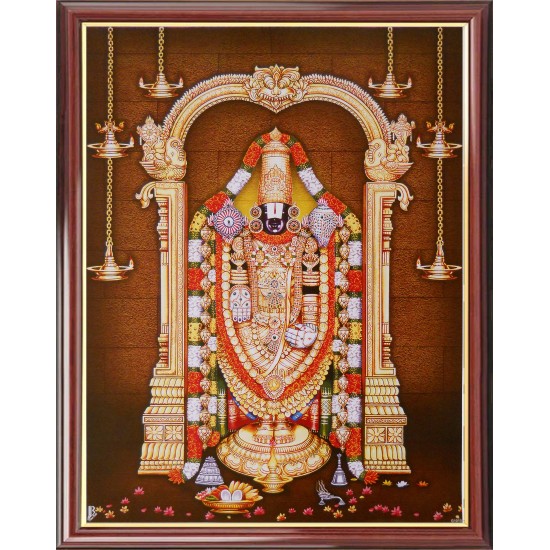 Lord Thirupathi Balaji Photo Frame Big