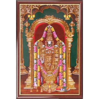 Lord  Thirupathi Balaji Photo Frame Big