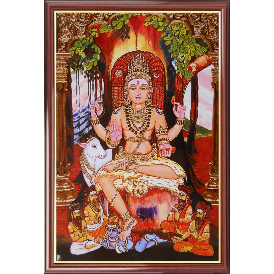 Lord  Dakshinamoorthy Photo Frame Big