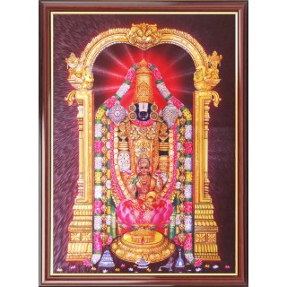 Lord  Thirupathi Balaji Photo Frame Big