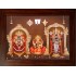 Lord  Thirupathi Balaji with Badmavathi Amman Wooden Photo Frame