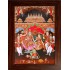 Lord  Ramar Pattabishegam Wooden Photo Frame