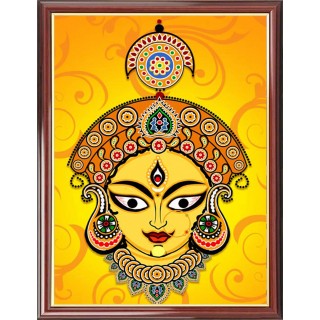 Goddess Durga Photo Frame