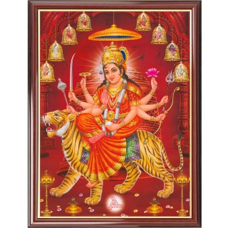 Goddess Durga Photo Frame