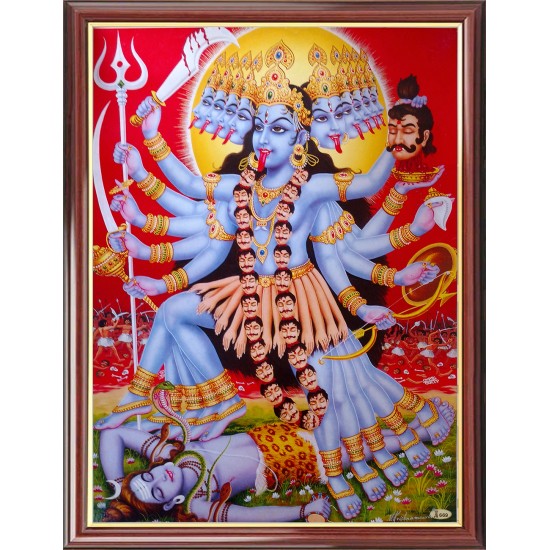 Goddess Durga Photo Frame